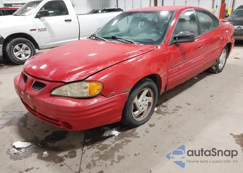 1999 Pontiac Grand Am Se1 z USA, uszkodzony, nr VIN 1G2NE52EXXM863294